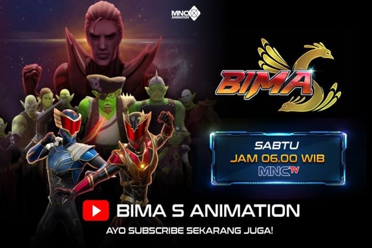 Bima S Episode Fight Or Die & Beginning Of Chaos, Hari Hari Sabtu 24 Agustus 2024 Jam 06.00 Waktu Indonesia Barat di dalam tempat MNCTV