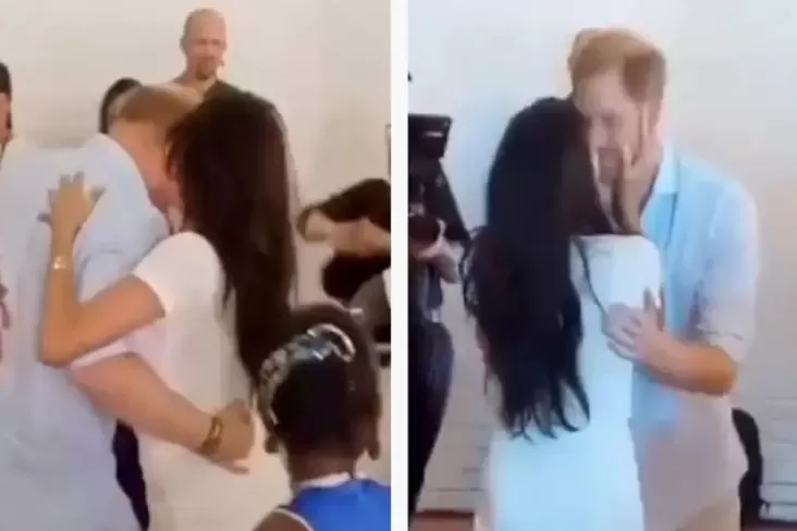 Pangeran Harry Terkejut Dicium Penuh Gairah Meghan Markle usai Menari Salsa