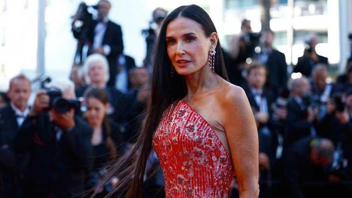 Demi Moore Terkena Herpes Zoster Sampai Berat Badannya Turun pada waktu Syuting The Substance