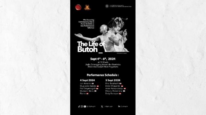 The Life of Butoh Dipentaskan pada Gelanggang UGM, Gugatan Melalui Eksplorasi Tubuh