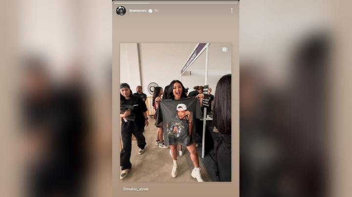 Bruno Mars Hanya Repost Unggahannya, Mutia Ayu: Mimpi Apa Aku, Ya Allah