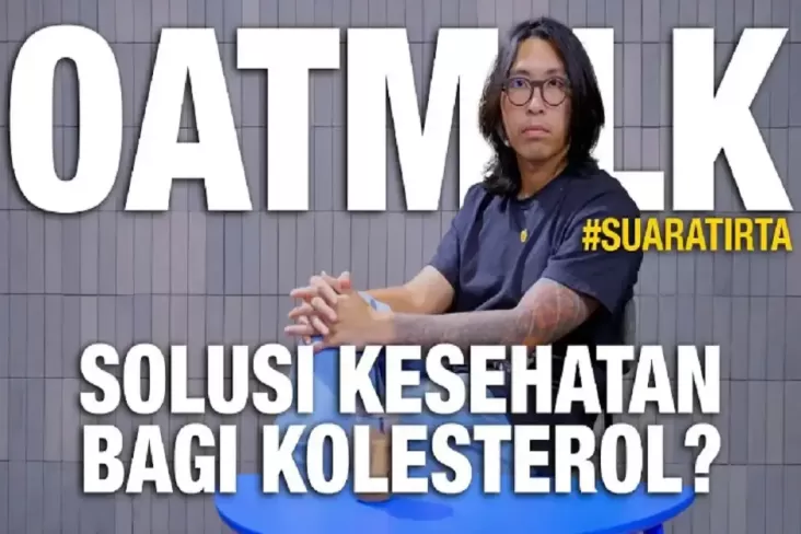 Dr Tirta Bahas Tren Oat Milk, Alternatif Seimbang bagi Anak Muda Ibukota Selatan