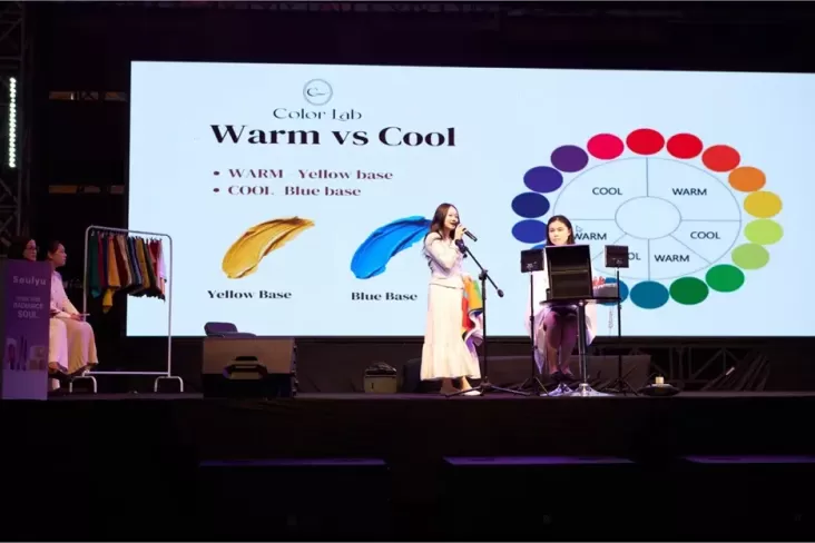 Soulyu Hadirkan Personal Color Analysis dari Color Lab pada Event Cosmetica Beauty Expo 2024