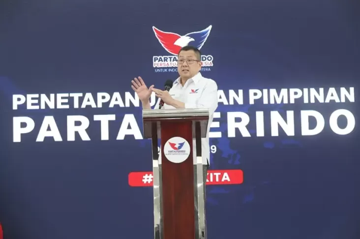 HT Minta Pengurus Baru Partai Perindo Tinjau Ulang Rencana