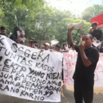 Massa Gelar Aksi pada KPK, Pertanyakan Kasus Dugaan Korupsi e-KTP dan juga juga Alkes Banten