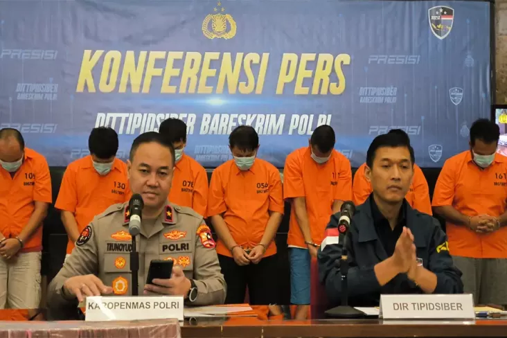 Sindikat Judi Online Dikendalikan Warga China, Polisi Sita Rp6 Miliar lalu Blokir 5 Rekening