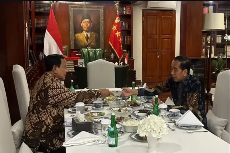 Melakukan Pertemuan Empat Mata, Jokowi Doakan Prabowo Berhasil Emban Tindakan sebagai Presiden