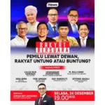 Langkah Baru Presiden Minta pemilihan kepala tempat Dipilih DPRD, Besok Waktu petang di dalam area Rakyat Bersuara pemilihan Lewat Dewan, Rakyat Untung Atau Buntung? Bersama Aiman Witjaksono, Waktu 19.00 WIB, Hanya dalam di iNews