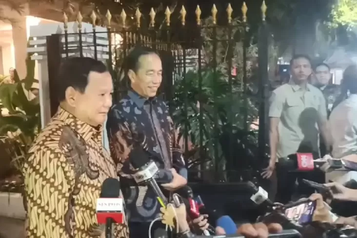 Kesempatan Jokowi Masuk Gerindra, Prabowo Subianto: Kita Terbuka!