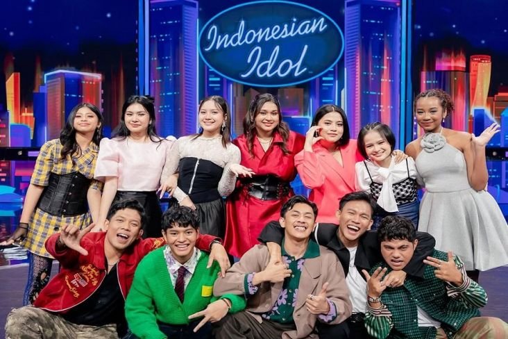 Daftar Lagu Top 12 Indonesian Idol Waktu senja Ini, Siapa Tereliminasi?