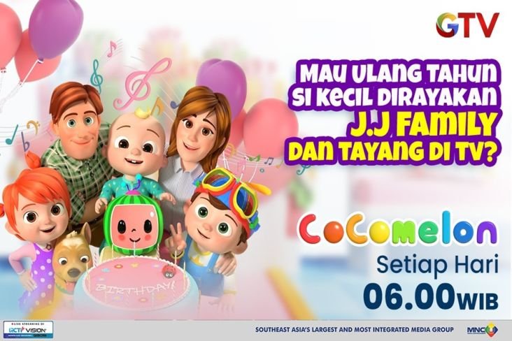 Februari Hal ini adalah si Kecil Ulang Tahun? Yuk Rayakan Bareng Cocomelon di dalam pada GTV!