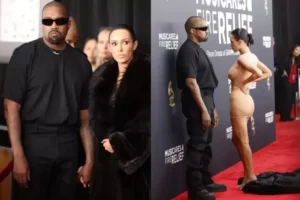 Heboh Bianca Censori Istri Kanye West Telanjang pada Red Carpet Grammy Awards 2025