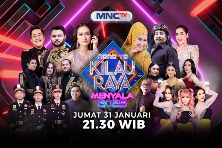 Waktu senja Ini, Saksikan Kemeriahan Bertabur Bintang di MNCTV Road to Kilau Raya Menyala 2025